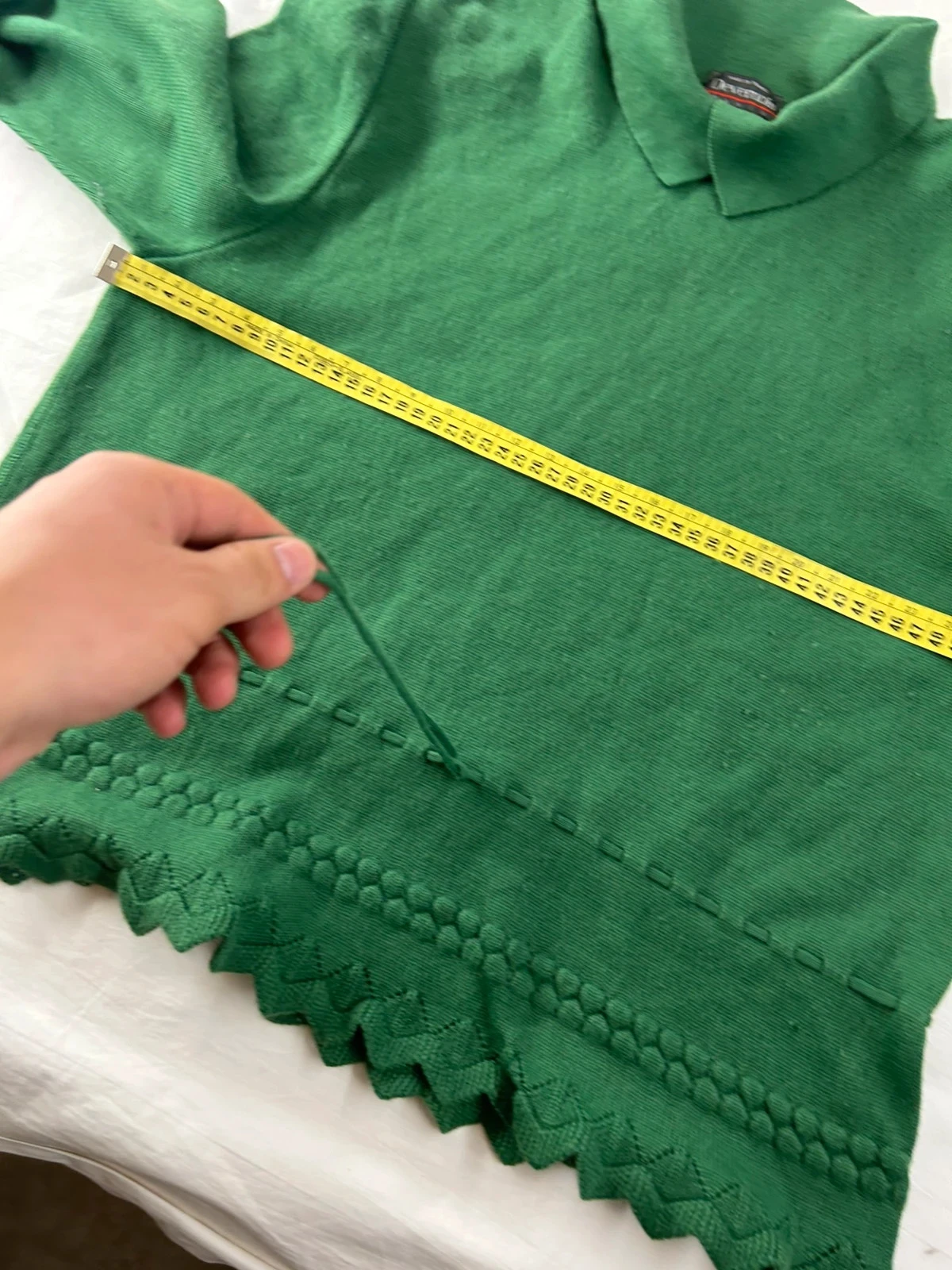 Donkergroen DEVERNOIS PARIS wolblendmark-vest – photo 11